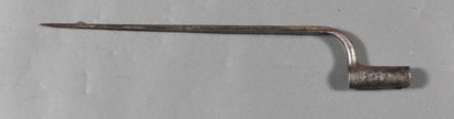 FRANCE. Socket bayonet (7cm), stamped with...