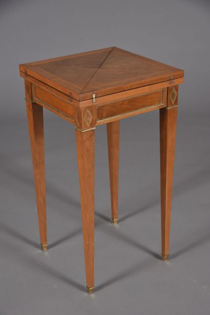 Small games table in the Louis XVI style...