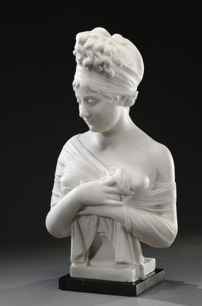 After Joseph Chinard. 
Bust of Juliette Récamier...