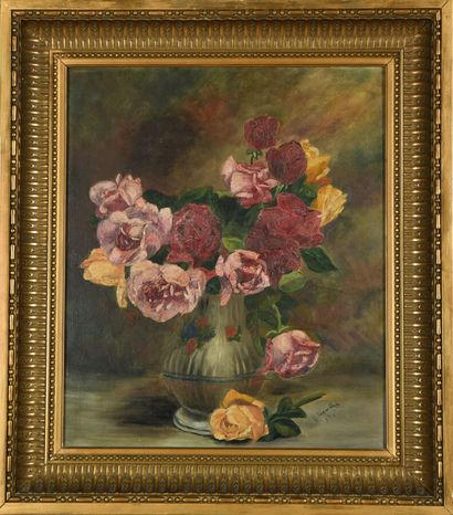 G. TRAMBLADE ( ?) (XXème siècle).
Bouquet...