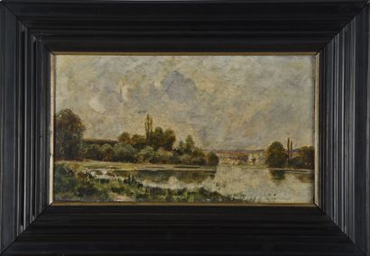 Charles MONTLEVAULT (1835-1897).
Landscape...