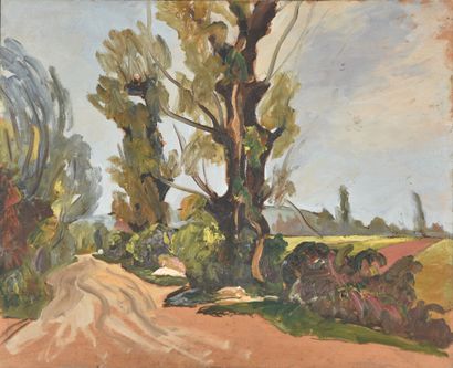 Ernest DELUERMOZ (1881-1935)
Paysage aux...
