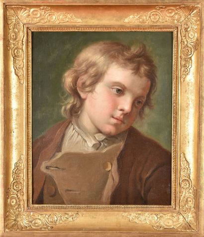 null LEPICIE Nicolas-Bernard (attribué à)
Paris 1735 - id. ; 1784
Portrait de jeune...