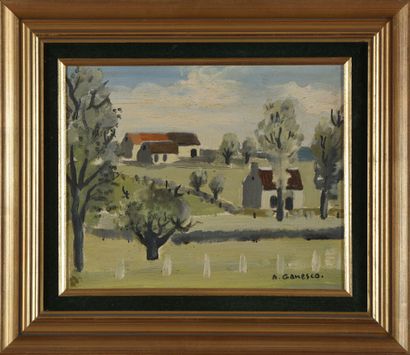 * Alexandre GANESCO (1910-1979).
Paysages...