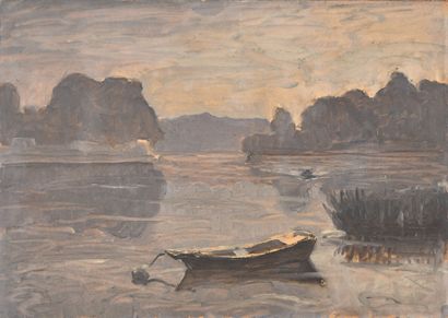 Ernest DELUERMOZ (1881-1935)
Boat on the...