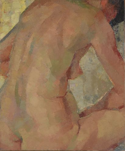 Jean DULAC (1902-1968).
Dos de femme nue...