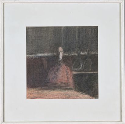 null Régis BERNARD (1932-2021)
Solitude, 1982
Crayon sur papier
Signé et daté en...