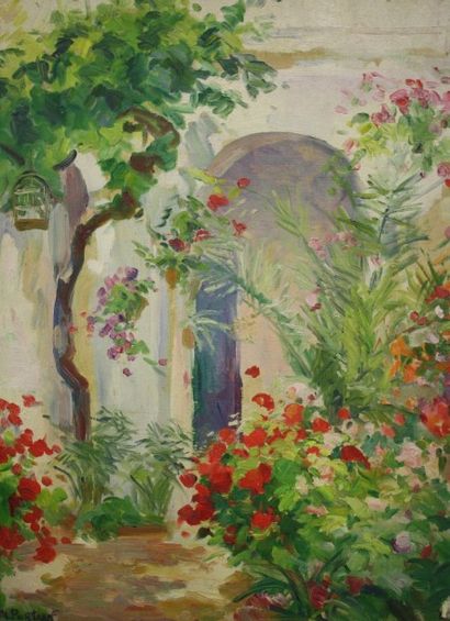 Marguerite PORTIER (1893-1992) Marguerite Portier (1893-1992)

Jardin Oriental

Huile...