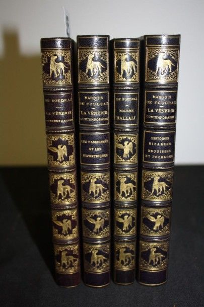 null Foudras (Marquis) :

Venerie contemporaine.

Paris, Dentu, 1861-1866 ; 3 tomes...