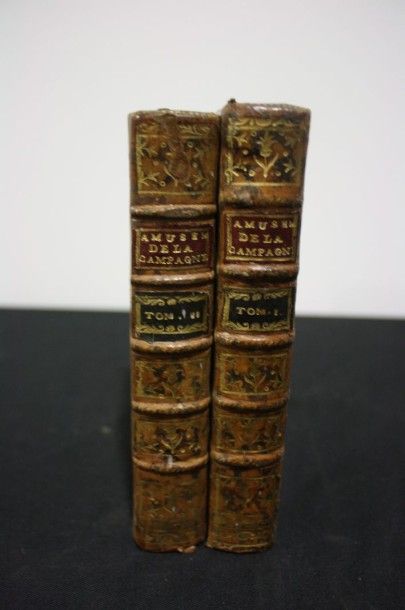 null Liger :

Les Amusemens de la Campagne.

Paris, Savoye, 1753, 2 vol. in-12 veau...