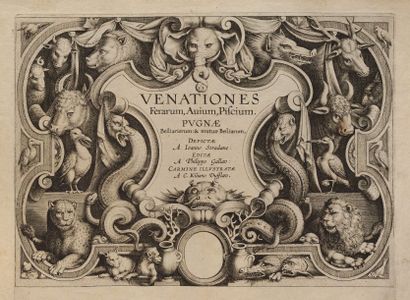 null Van Der Straet (Jan) :

Venationes ferarum, Avium, Piscium. Pugnae Bestiarorum...