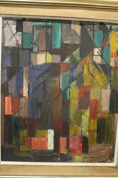 Henry Caillet (1897-1957) Henry Caillet (1897-1957)

Composition géométrique

Huile...