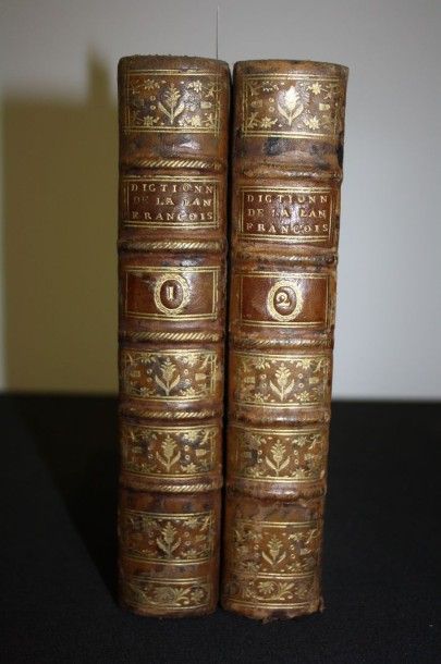null Dictionnaire Grammatical de la Langue Françoise...Paris, Delalain, 1786, 2 vol....