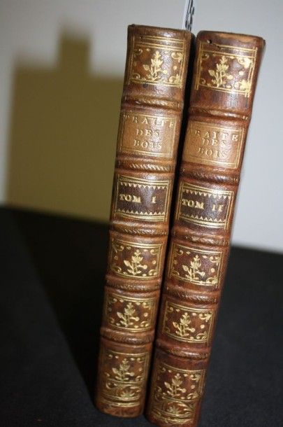 null Traité des Bois.Paris, 1769, 2 vol. in-12 basane marbrée.