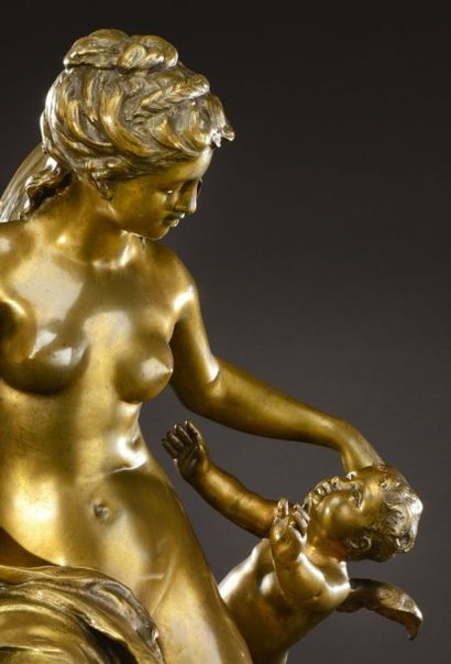 Mathurin MOREAU (1822-1912) Mathurin Moreau (1822-1912)

« Jeune femme nue et enfants...
