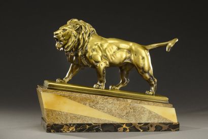 Antonin Barthelemy Antonin Barthélémy

« Lion marchant »

Bronze, patine naturelle,...