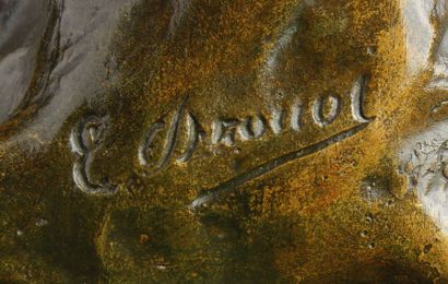 EDOUARD DROUOT (1859-1945) Édouard Drouot (1859-1945)

« Grand nu »

Bronze, patine...