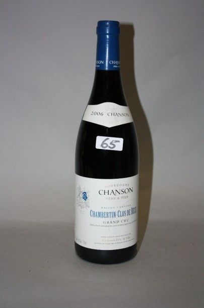 null 1 B CHAMBERTIN CLOS DE BEZE (Grand Cru) Chanson Père & Fils 2006