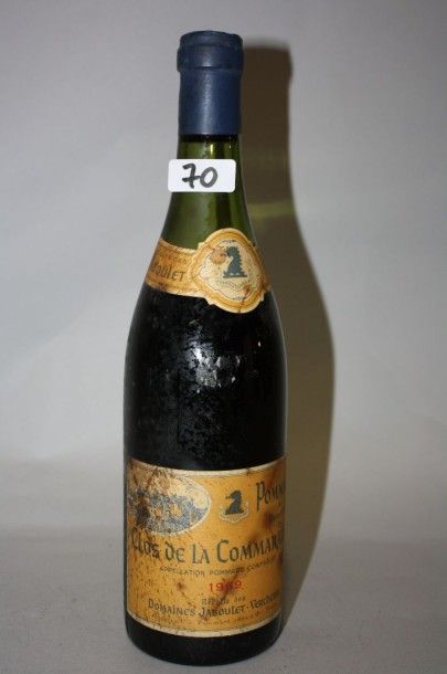 null 2 B POMMARD CLOS DE LA COMMARAINE (1er Cru) 1 à 6; 1 à 7; e.t.h. Jaboulet Vercherre...