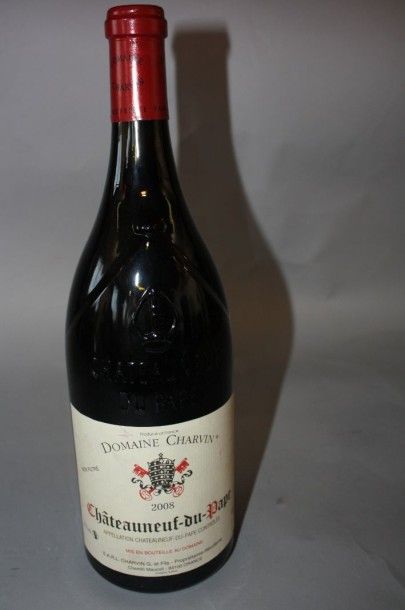 null 1 Mag CHATEAUNEUF DU PAPE Rouge Domaine Charvin 2008