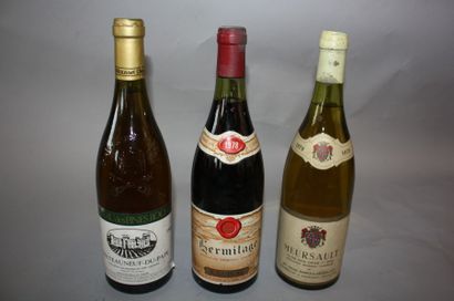 1 B HERMITAGE Rouge Guigal 1978 
1 B CHATEAUNEUF...
