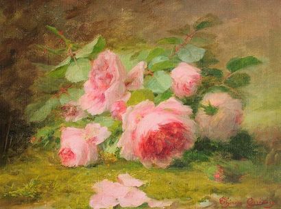 Thérèse GUERIN (Lyon 1861 - 1933) Thérèse GUERIN (Lyon 1861 - 1933) 

"Jetée de roses"

Huile...