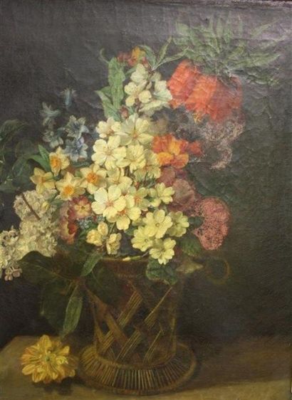 null Ecole lyonnaise du XIXème siècle dans le goût d'Augustin Thierriat (1789-1870)

Fleurs...