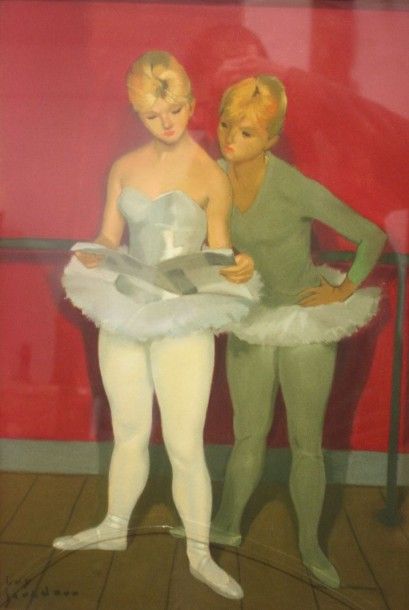 GUY SERADOUR (1922 - 2007) Guy Séradour (1922 - 2007)

Ballerines

Pastel sur papier....