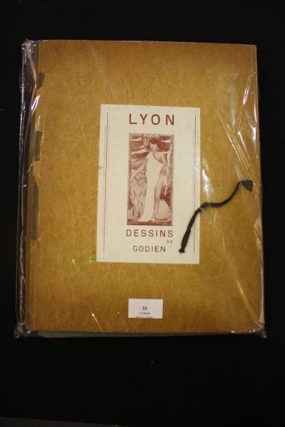 Adrien GODIEN Lyon par Adrien Godien (1873-1949). Portfolio consacré aux dessins...