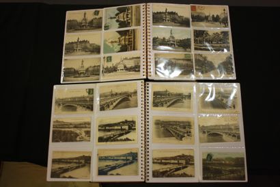 null Collection de 88 cartes postales anciennes 1900/1930 sur Lyon, principalement...