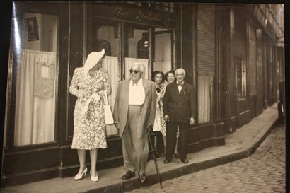 null L’Aga Khan et son épouse Yvette Labrousse, Miss Lyon 1929 et Miss France 1930...