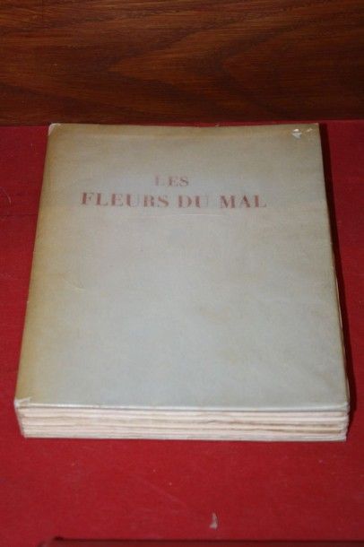 null Baudelaire, Les Fleurs du Mal, illustré par Rodin, 1940