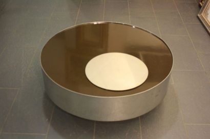 null Table en aluminium formant bar