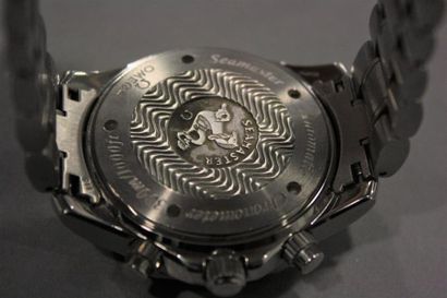 OMEGA OMEGA : Montre Chronographe d'homme en acier, modèle "Seamaster America's Cup",...
