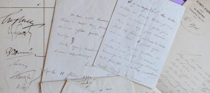 null HISTOIRE. Une dizaine de lettres, la plupart du XIXe.

Maréchal de Castellane...