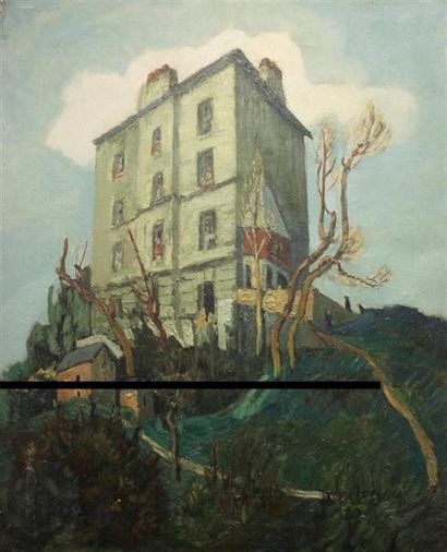 null Alphonse Quizet (1885-1955)
Maison sur la colline
Huile sur toile.
Signée en...