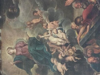 null Ecole du Nord, l’Assomption de la Vierge Marie, huile sur cuivre parquetée.

Début...