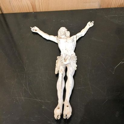 Christ en ivoire sculpté.

XVIIIème sièc...