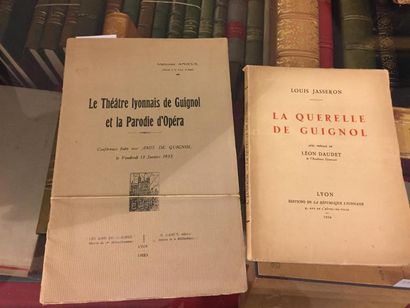 null Louis Jasseron. La Querelle de Guignol. Lyon, Editions de la République Lyonnaise,...