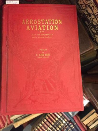 null Aérostation, Aviation par Max de Nansouty. Ouvrage illustré.