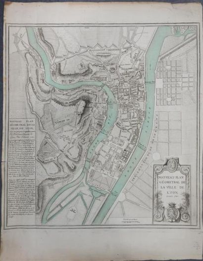 null LYON - Nouveau plan géométral de la ville. 1789
Gravure sur cuivre
Belle épreuve...