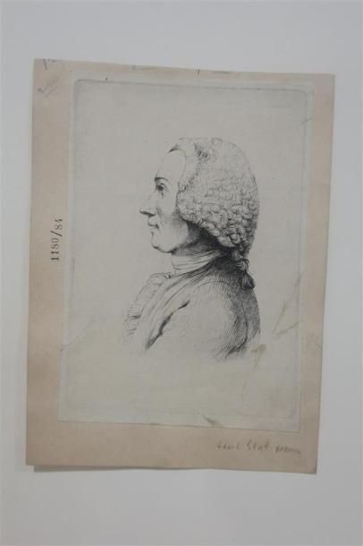 null Jean Jacques de BOISSIEU (1736-1810)
Ensemble de 5 pièces :
- La boudeuse. Perez...