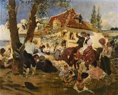 null Tito Salas (1887/88-1974)
Fête gitane, 1917
Huile sur toile
92 x 116 cm
acc...