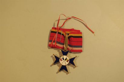 null Ordre union franco-belge, croix de commandeur