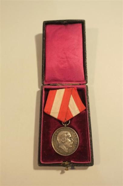 null Danemark, Médaille du Schleswig, 1920 avec son écrin, rare