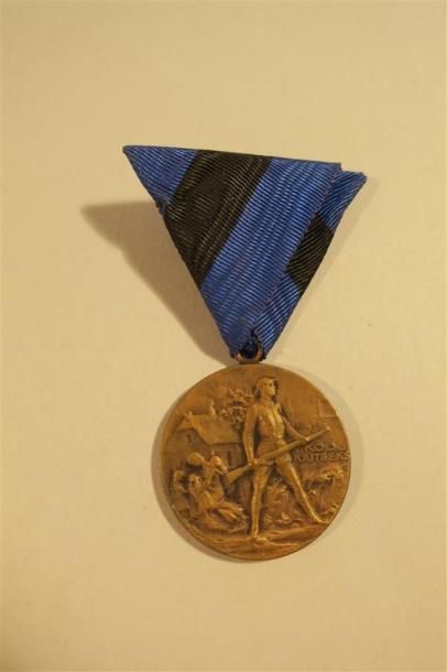 null Estonie, Médaille commémorative 1°guerre, rare