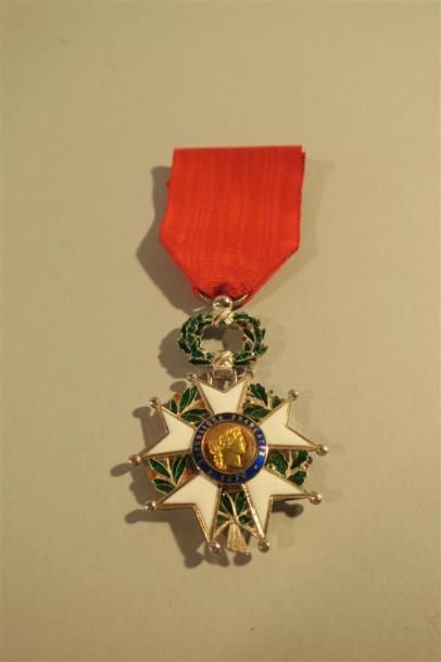 null France - Ordre de la Légion d'honneur, de chevalier 3° République, modèle bijoutier...