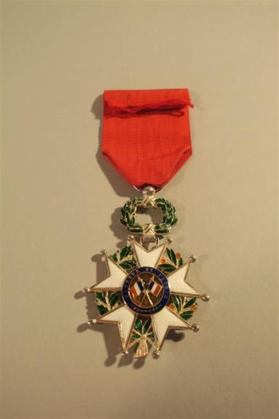 null France - Ordre de la Légion d'honneur, de chevalier 3° République, modèle bijoutier...