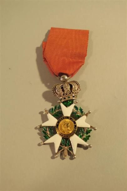 null France - Ordre de la Légion d'honneur, croix de chevalier Louis Philippe, é...