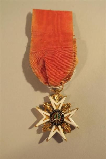 null France - Ordre royal de ST LOUIS , croix de chevalier d'époque LOUIS 16, très...